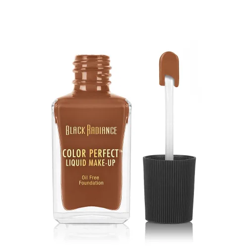 Vista 20 de Black Radiance Color Perfect Base Líquida de Maquillaje de Cobertura Completa, Pimienta de Jamaica, 1 Onza