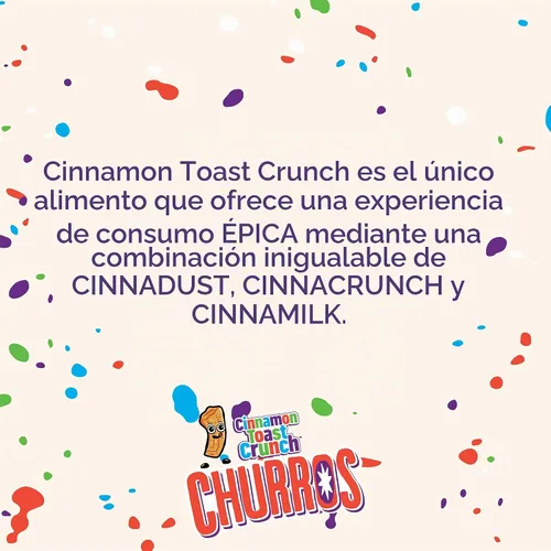 Vista 6 de Cinnamon Toast Crunch, Cereal de desayuno, cuadrados de azúcar y canela, 27 onzas (paquete de 8)