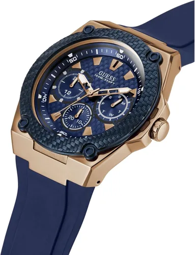 Vista 2 de GUESS Reloj de cuarzo de acero inoxidable para hombre