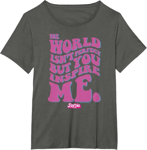 Vista 16 de Barbie Camiseta The Movie - You Inspire Me, Negro