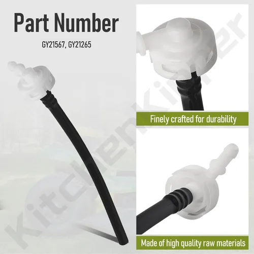 Vista 3 de KitchenKipper GY21567 - Pastilla de combustible compatible con tractor de cortacésped JohnDee-re, compatible con los modelos E100 E110 E120 E130