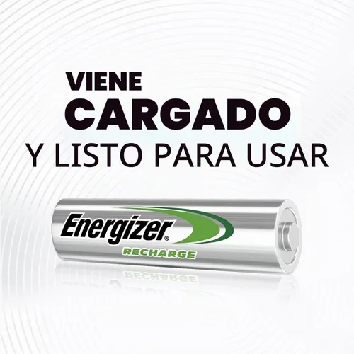 Vista 7 de Energizer pilas recargables, UNH15BP-4, AA, 1, 1