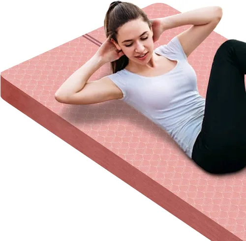 Vista 36 de nuveti Tapete Grande para Ejercicios - Tapete de Yoga de 15mm/20mm/30mm de Grosor Tapete de Ejercicios para Fitness, Yoga, Pilates, Estiramientos