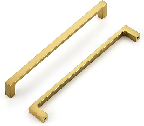 Vista 34 de Ravinte Antique Brass Kitchen Cabinet Solid Handles,3 Inch,5 Pack
