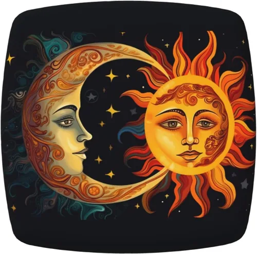 Vista 28 de Fundas de asiento cuadradas para silla de cocina con diseño floral de hojas de calabaza de otoño, de 16.9 pulgadas, dos piezas, funda de cojín