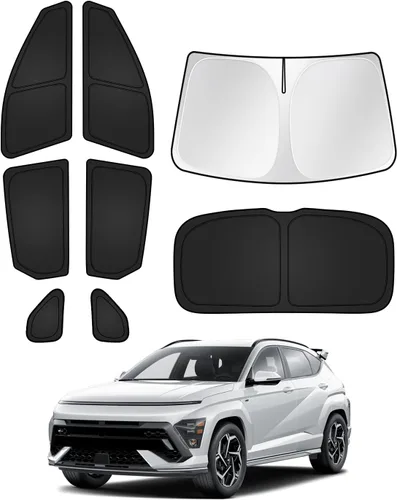 Vista 50 de Canvcle Parasol para parabrisas para Tesla modelo Y/3 2017-2025 2026 (compatible con modelos 2025 Y Juniper/2024 Modelo 3 Highland), parasol grueso