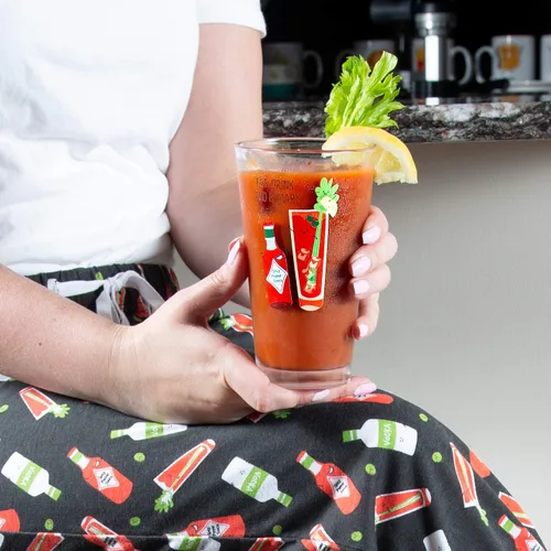 Vista 4 de Pavilion Gift Company - Eat, Drink & B. Mary - Bloody Mary - Vaso de 16 oz