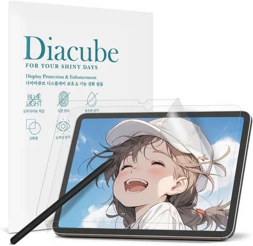 Vista 10 de [Paquete de 2] Protector de pantalla Paperfeel para Samsung Galaxy Tab S6 Lite de 10.4 pulgadas (2024/2022/2020), película PET mate antirreflejos