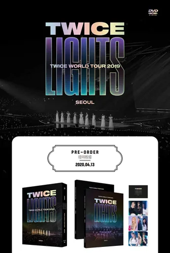 Vista 3 de TWICE WORLD TOUR 2019 TWICELIGHTS IN SEOUL DVD 2DISC+Photo Book+Card+GIFT TRACKING CODE K-POP SEALED