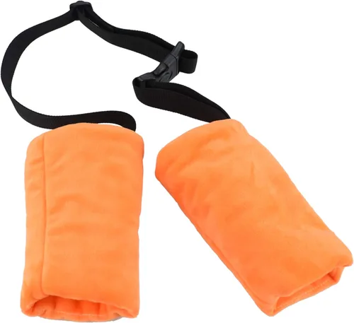 Vista 2 de Coderas protectoras de forro polar con almohadilla de algodón para perros para prevenir lesiones (pequeño)