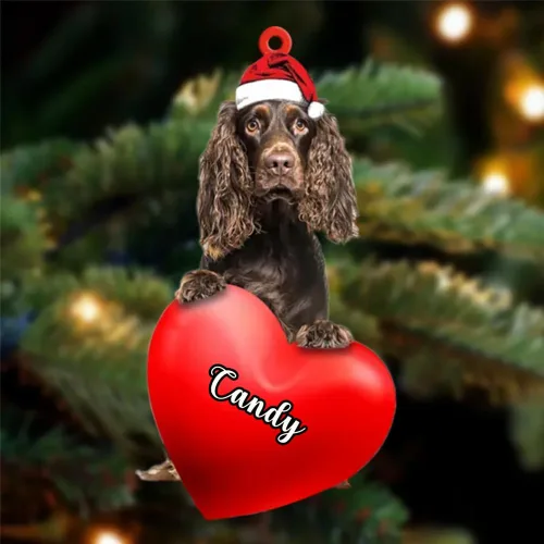 Vista 72 de Adornos de Navidad personalizados para perros, nombre personalizado, adorno de Malamute de Alaska, adornos acrílicos, regalos de Navidad, amantes