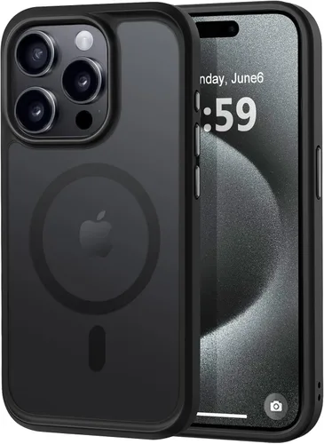 Vista 189 de MOCCA - Funda magnética resistente para iPhone XR de 6.1 pulgadas, compatible con MagSafe, funda con protección contra caídas de grado militar