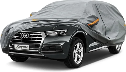 Vista 75 de Kayme Funda de Coche de Servicio Pesado Impermeable para Todo Tipo de Clima, Ajuste Personalizado para Tesla Model S, Cubierta Exterior Completa