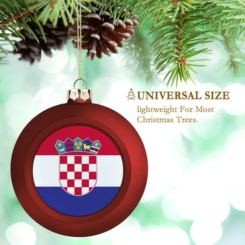 Vista 121 de Boobs Funny Shatterproof Matte Christmas Balls for Tree Wreath Home Decor 1PCS