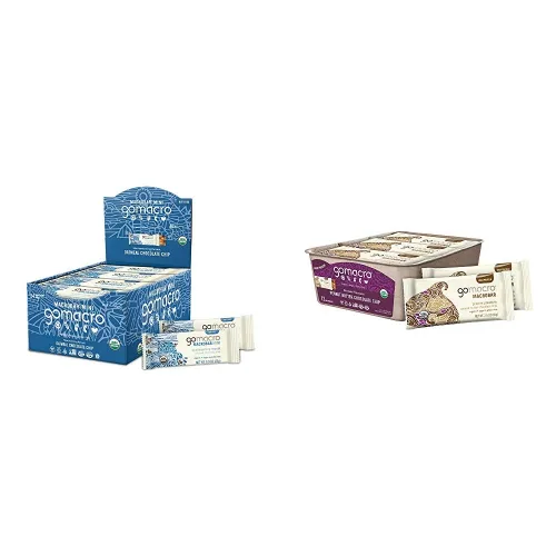 Vista 2 de GoMacro Kids MacroBar - Barras veganas orgánicas – Taza de mantequilla de maní y rollo de canela (barras de 0.90 onzas, 7 unidades) (paquete de 2)