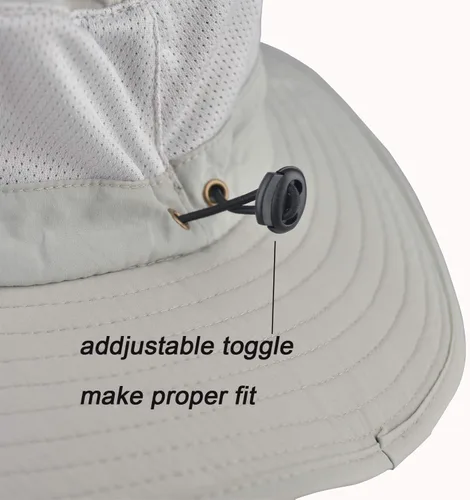 Vista 5 de JORMATT Sombrero de sol unisex con solapa para el cuello, protección para el cuello, protección para el cuello, UPF 50+
