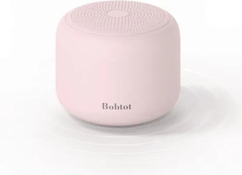 Vista 14 de Bobtot Altavoces Bluetooth portátiles con correa mini habla, negro