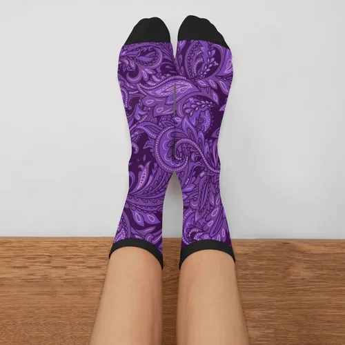 Vista 3 de Mouxue Calcetines locos del tubo del equipo de la novedad divertida, calcetines casuales del vestido de las mujeres de los hombres