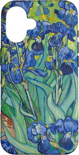 Vista 31 de Van Gogh Irises Modern Art Painting - Carcasa para iPhone 17