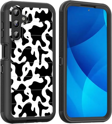Vista 23 de Funda para Galaxy A15 5G, cuerpo completo, protección contra caídas, a prueba de polvo, resistente de 3 capas, militar, resistente, duradera