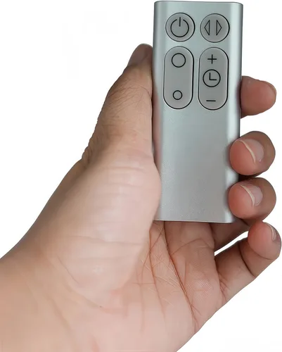 Vista 6 de Mando a distancia de repuesto compatible con Dyson AM11 TP00 TP01 Pure Cool Tower Purfier Fan (plateado)