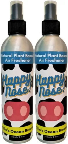 Vista 12 de Happy Nose! Ambientador natural a base de plantas, espray neutralizador de olores para el hogar, trabajo, mascotas, vehículo, humo, equipo deportivo