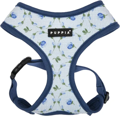 Vista 15 de Puppia Arnés para perro sobre la cabeza de moda de primavera y verano, Aqua_Fete, talla M