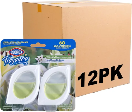 Vista 15 de Clorox Fraganzia - Ambientador para habitaciones pequeñas, manzana y canela, despegar y colocar, sin enchufe, sin batería, para armarios