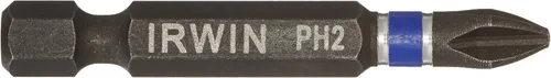 Vista 2 de Irwin Tools IWAF32PH22 Impact Performance Series Phillips Power Bit #2 (paquete de 2), 2 pulgadas