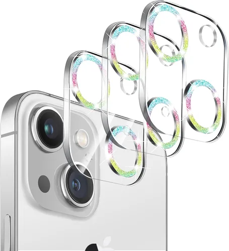 Vista 19 de Dengduoduo Paquete de 3 protectores de lente de cámara para iPhone 13 de 6.1" y iPhone 13 Mini de 5.4", vidrio templado, Ultra HD, dureza 9H Todo