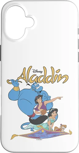 Vista 22 de Funda mágica para iPhone 16 Disney Aladdin Group Shot
