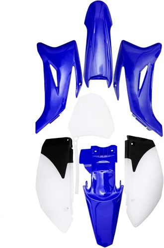 Vista 7 de TDPRO Kit de carenado de guardabarros de plástico para TTR-R110E Pit Dirt Bike (negro)