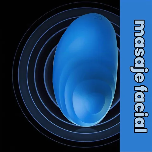 Vista 3 de Masajeador Facial Personal, Masajeador de Cuello Masajeador de Cara Espalda Herramienta, Mini Masajeador Eléctrico Inalámbrico Modos Multifunción