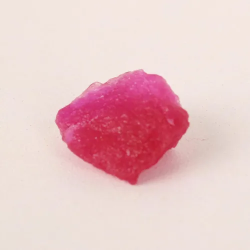 Vista 3 de REAL-GEMS Rubí rojo natural de 11,5 quilates de cristal curativo crudo suelto piedra preciosa AXD-999, Gema, Rubí rojo africano