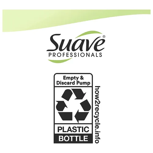 Vista 7 de Suave Profesionales Champú Hidratante y Acondicionador Almendra + Manteca de Karité 18 oz, 2