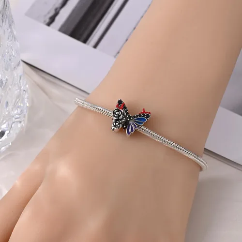 Vista 122 de KUNSIR Los abalorios se adaptan a pulseras Pandora para mujer, plata de ley 925, cuentas colgantes de joyería para niñas, dijes de feliz cumpleaños