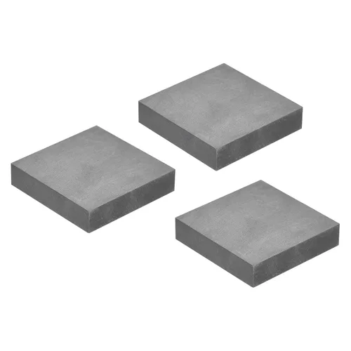 Vista 28 de MECCANIXITY Bloque de Grafito Lingote Rectángulo Placa de Electrodo de Grafito 10x10x0.4mm para Fundición por Fusión, Electrolisis Galvanoplastia