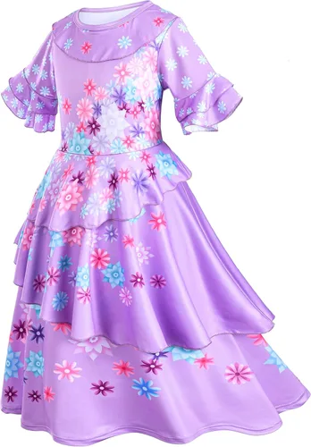 Vista 4 de Disfraz de princesa para niñas con accesorios