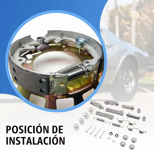 Vista 7 de Parking Brake Hardware Kit Compatible with Chevy Corvette C2 C3 1965-1982 Acero Inoxidable LH & RH