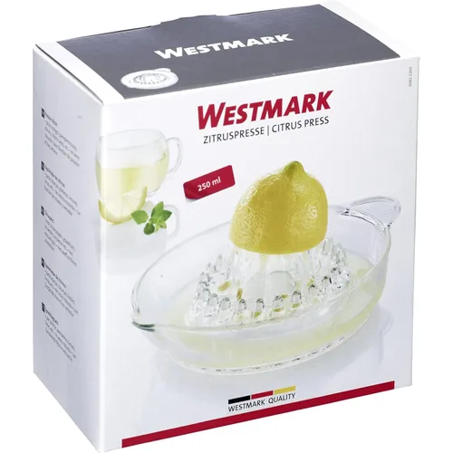 Vista 9 de Westmark 30822260 Exprimidor de cítricos, vidrio, grande, 8.5 fl oz, transparente