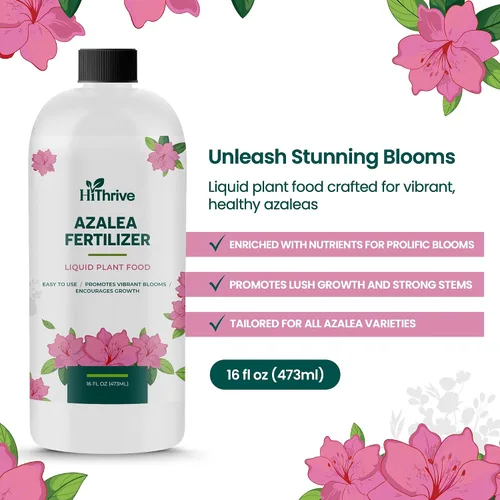 Vista 2 de Fertilizante de azalea de 16 onzas para exteriores, hace 16 galones de alimento vegetal de azalea, fertilizante líquido para plantas amantes