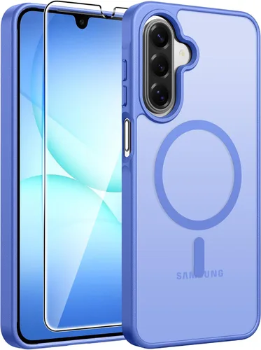 Vista 138 de FNTCASE - Funda para iPhone 16 Pro: magnética, mate, translúcida, de grado militar, protectora contra caídas, resistente, fina, duradera y a prueba