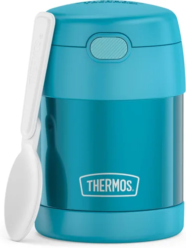 Vista 24 de THERMOS FUNTAINER - Tarro de comida para niños con cuchara, 10 onzas, Baby Shark