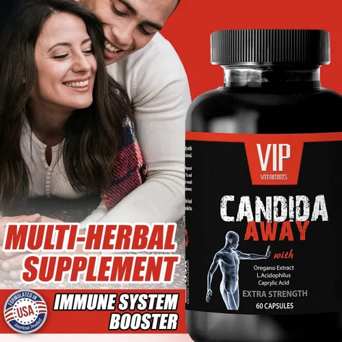Vista 7 de Polvo orgánico de hongos Reishi - CANDIDA AWAY - Limpieza digestiva (2 botellas de 120 cápsulas) - Suplemento anti crecimiento excesivo - Extracto