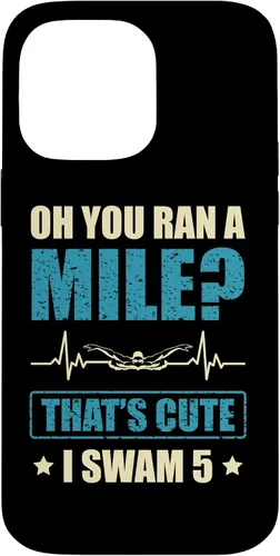 Vista 21 de Funny Swimmer I Swam 5 Hilarious Swimming Case for iPhone 16