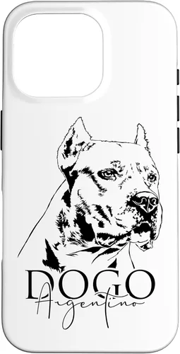 Vista 20 de Dogo Argentino Dog Portrait Dog Portrait Dogs Case for iPhone 17