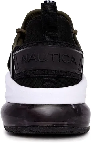 Vista 3 de Nautica Tenis deportivos para hombre Air Cushion con cordones Calzado deportivo ligero y cómodo para uso diario y entrenamiento de fitness