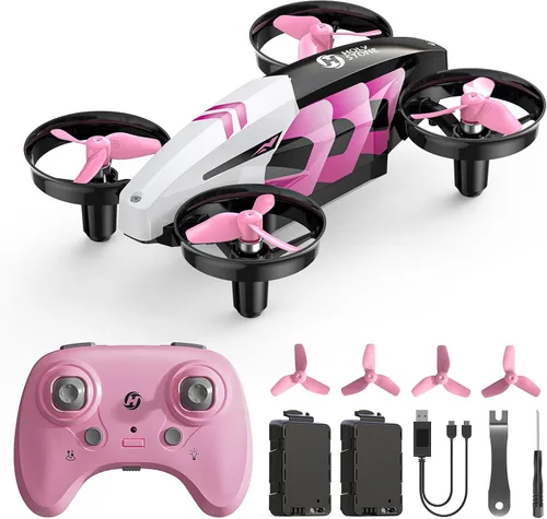 Vista 11 de Holy Stone HS210T Drones para niños, 2 en 1 MINI Drone de interior con modo Land & Fly, cuatro deformaciones de postura, cuadricóptero RC con giro