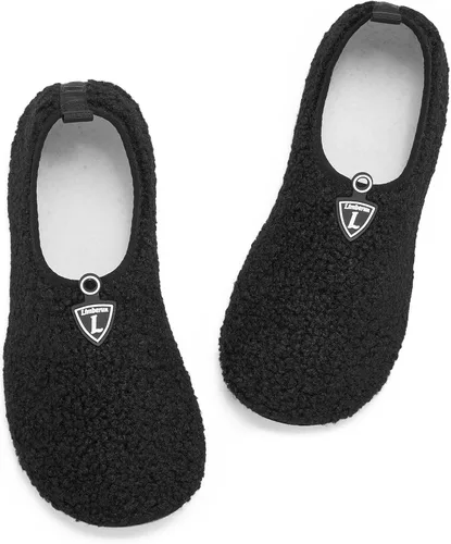 Vista 5 de Limberun Men Women's Fuzzy Curly Fur Memory Slippers Foam Loafer