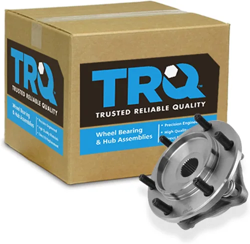 Vista 123 de TRQ Cojinete de rueda lateral del pasajero trasero y conjunto de cubo compatible con Ram ProMaster 1500 ProMaster 2500 ProMaster 3500 2014-2023